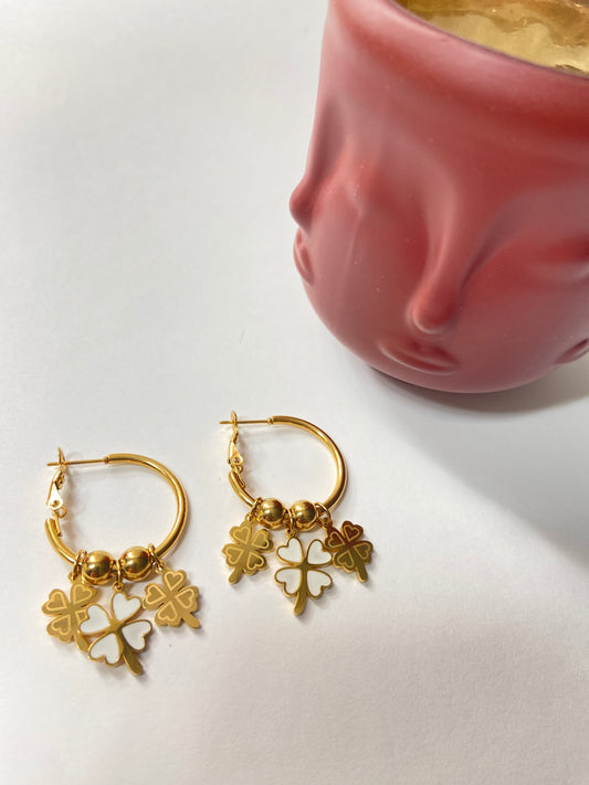 Petal Charm Earrings