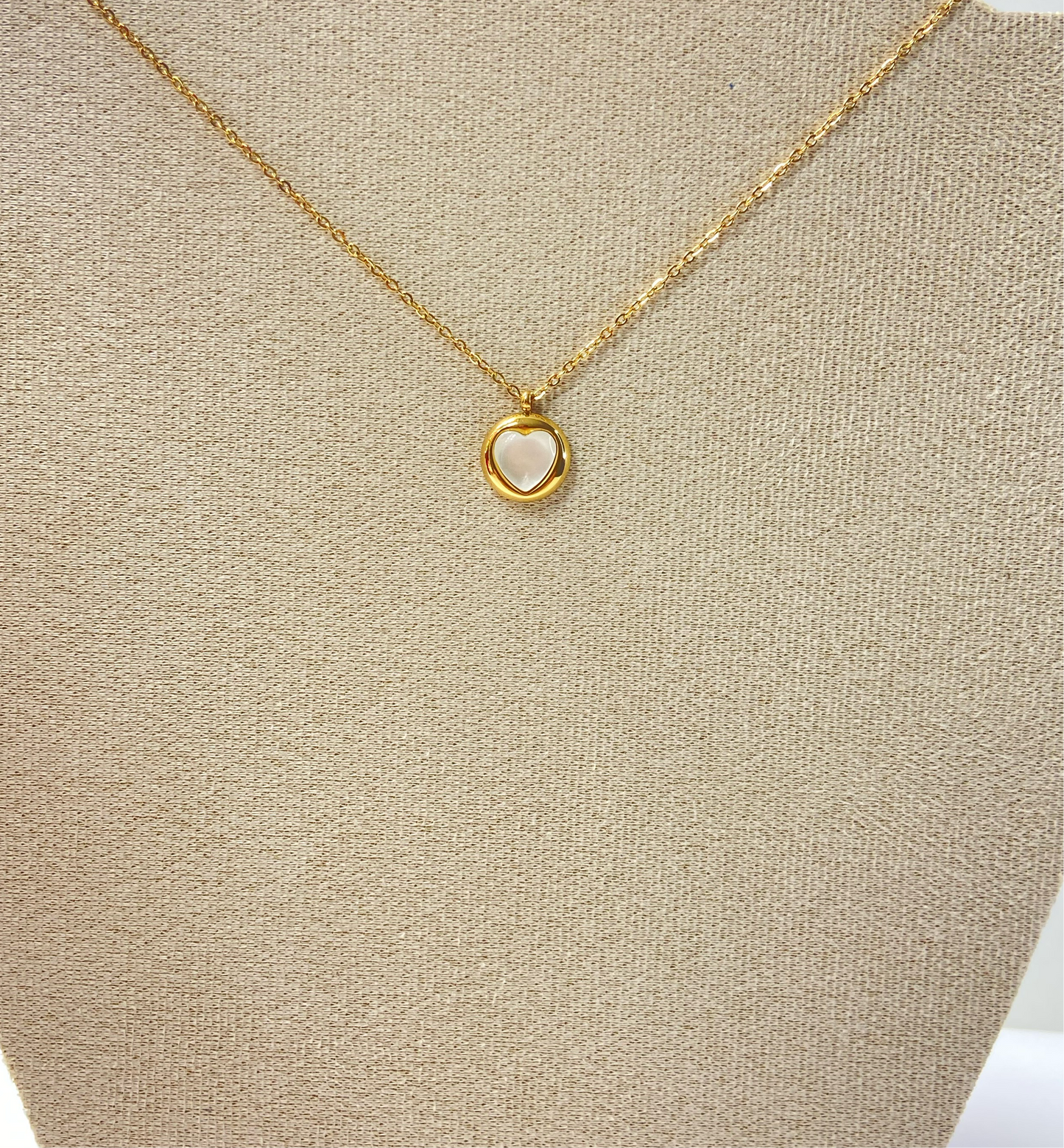 Round Heart Necklace