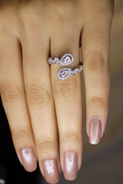 Silver Ivy Ring